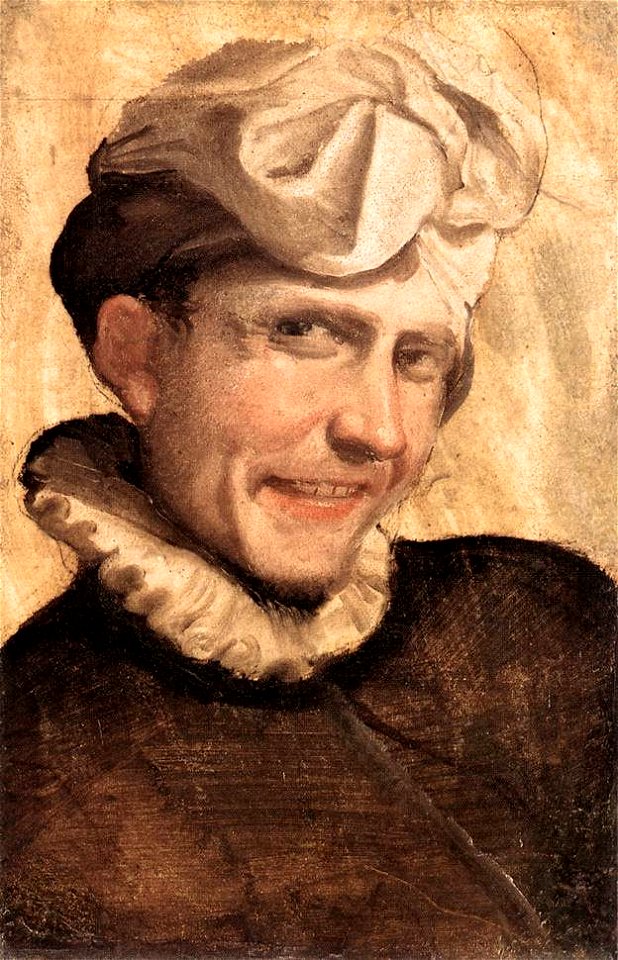 Annibale Carracci, Giovane che ride, 1583, Roma, Galleria Borghese