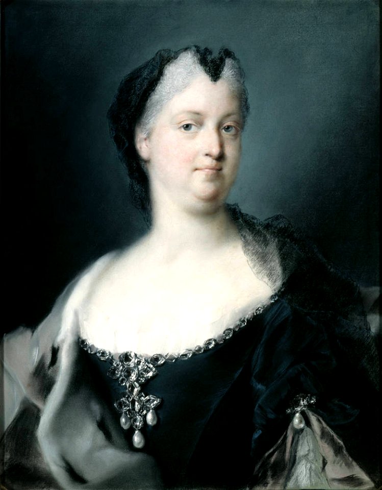 Carriera, Rosalba - Empress Wilhelmine Amalie, 1730
