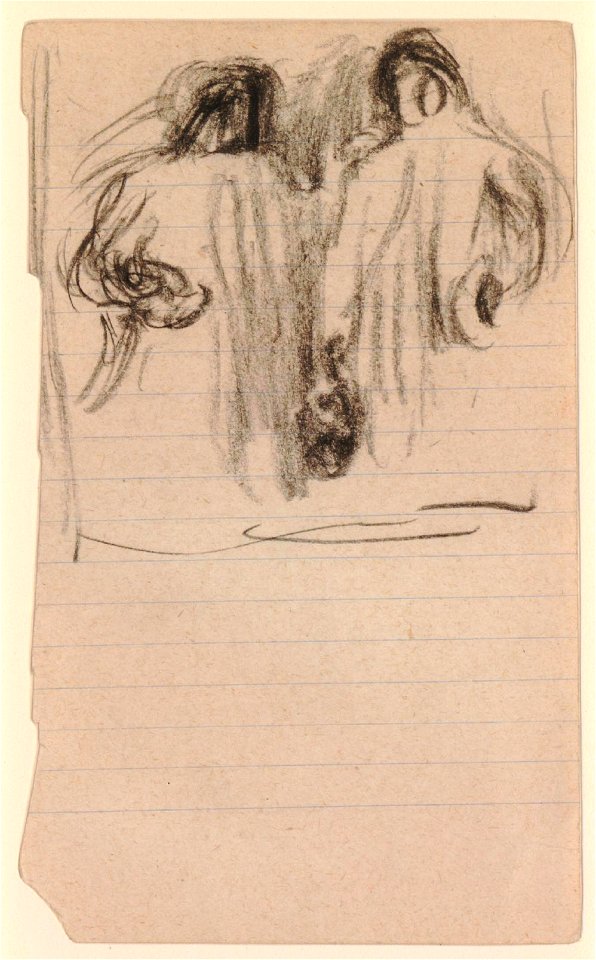 Carrière - Figure sketch, 1991,1214.3.51.i