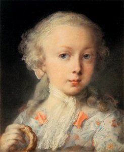Rosalba Carriera - Young Lady of the Le Blond Family - WGA4494