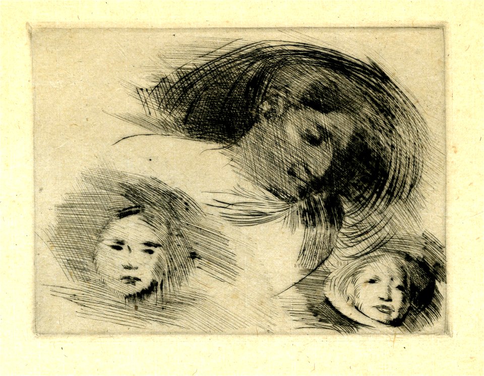 Carrière - La Planche aux trois croquis, 1949,0411.2396