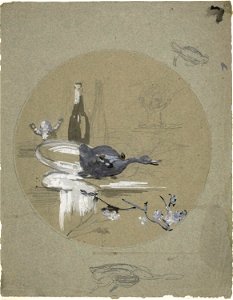 Carrière - Design for a China Plate, 1943.1049