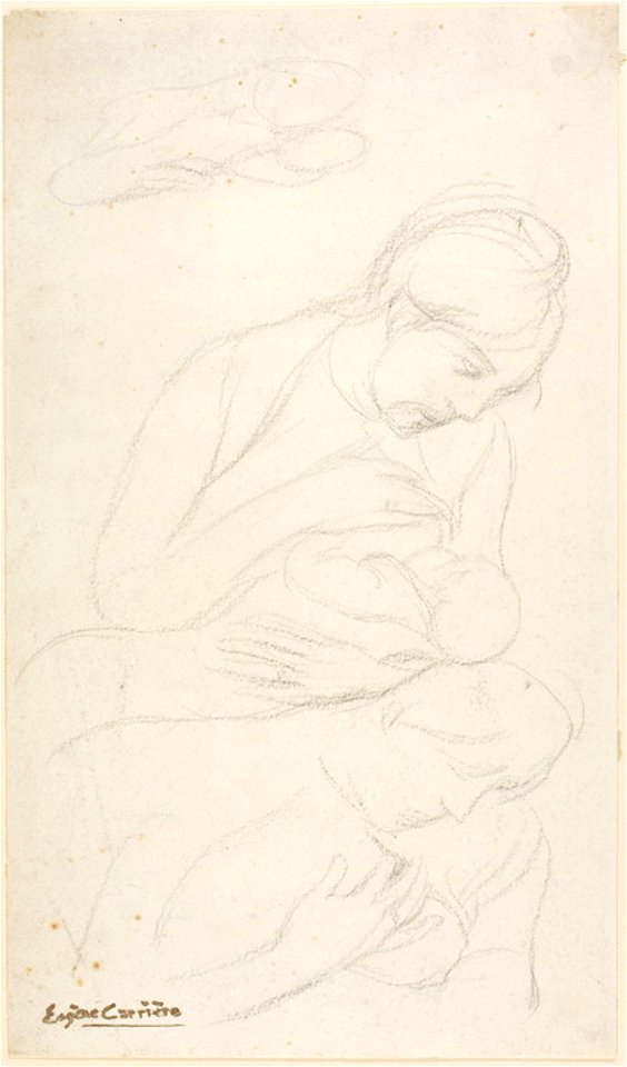 Carrière - Mother Nursing Child, 1922.4315