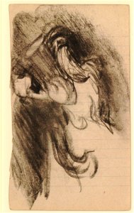 Carrière - Figure sketch, 1991,1214.3.51.b