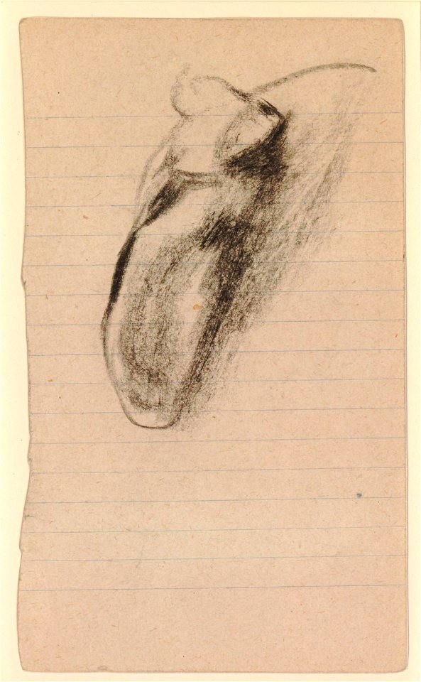Carrière - Figure sketch, 1991,1214.3.51.f