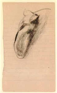 Carrière - Figure sketch, 1991,1214.3.51.f