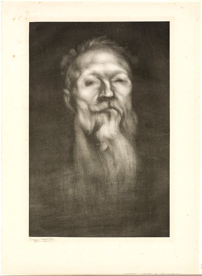 Carrière - Portrait of Auguste Rodin, 1923.1099