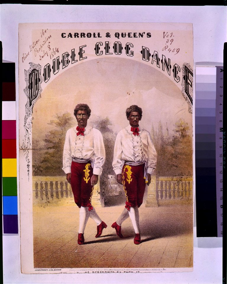 Carroll & Queen's double cloc dance - J. H. Bufford's lith., Boston. LCCN93505607