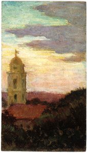 Carroll Beckwith - St. Isidor, Rome - 1974.69.13 - Smithsonian American Art Museum