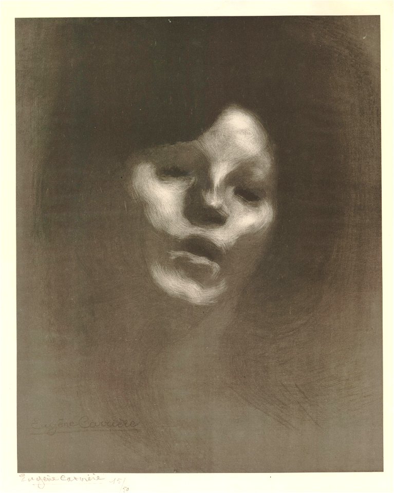 Carrière - Marguerite Carrière, 1913,0617.10