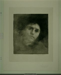 Carrière - Mme Eugène Carrière Le Modèle vénitien, NUM Mfilm 347 (02, 442)