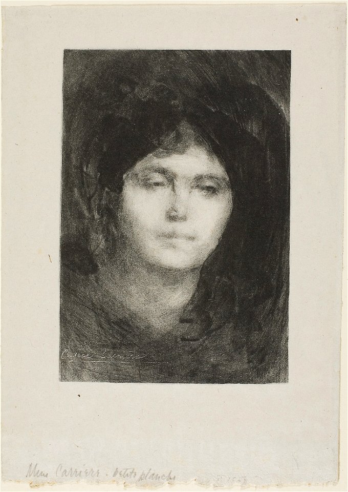 Carrière - Madame Eugène Carrière, 1921.365