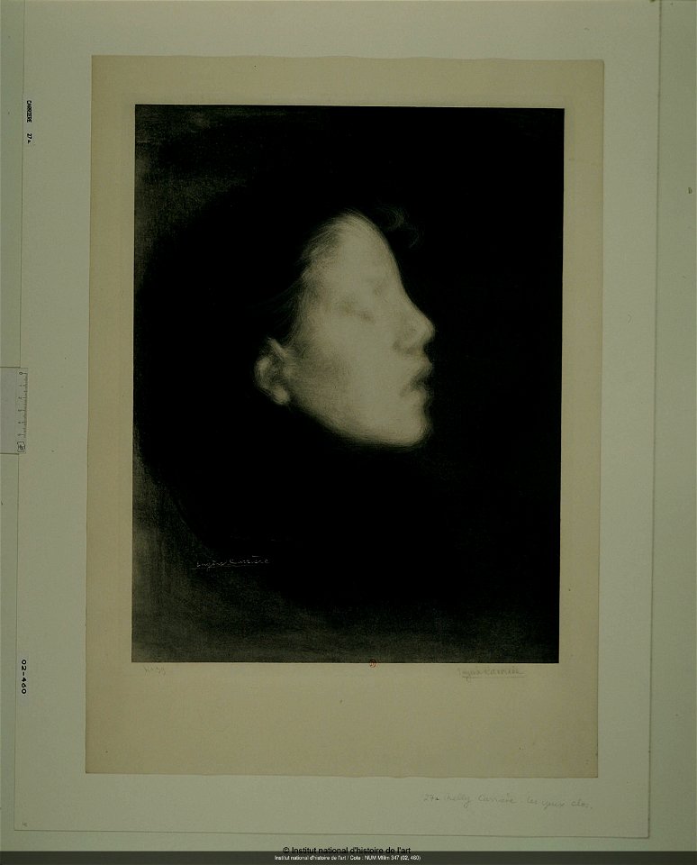 Carrière - Nelly Carrière Les yeux clos, NUM Mfilm 347 (02, 460)
