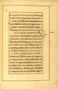 Carta de Brasão de Antônio Baylo, Oseñalde, Perez y Tomás, Cavaleiro da Casa Real Espanhola 08