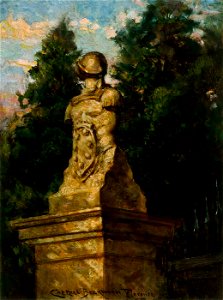 Carroll Beckwith - Modigliani Gate Post - 1974.69.3 - Smithsonian American Art Museum