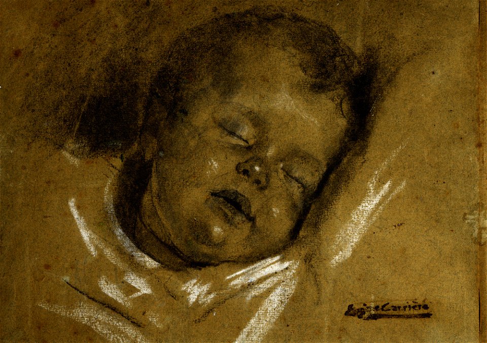 Carrière, Tête d'enfant couché