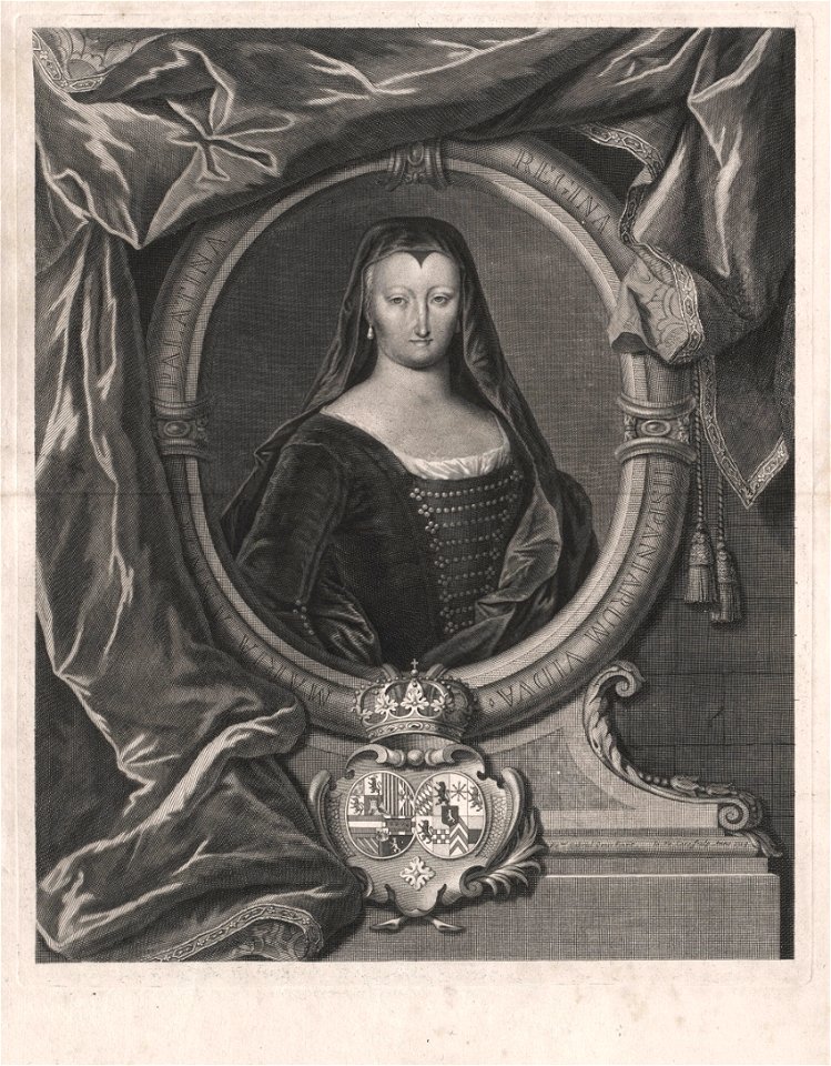 Cars after Gence - Maria Anna of Neuburg, Queen of Spain
