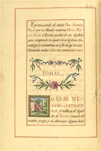 Carta de Brasão de Antônio Baylo, Oseñalde, Perez y Tomás, Cavaleiro da Casa Real Espanhola 31