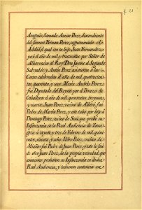 Carta de Brasão de Antônio Baylo, Oseñalde, Perez y Tomás, Cavaleiro da Casa Real Espanhola 56
