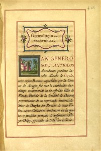 Carta de Brasão de Antônio Baylo, Oseñalde, Perez y Tomás, Cavaleiro da Casa Real Espanhola 51