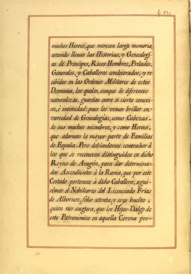 Carta de Brasão de Antônio Baylo, Oseñalde, Perez y Tomás, Cavaleiro da Casa Real Espanhola 59