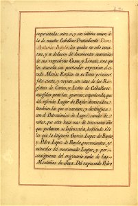 Carta de Brasão de Antônio Baylo, Oseñalde, Perez y Tomás, Cavaleiro da Casa Real Espanhola 67
