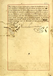 Carta de Brasão de Antônio Baylo, Oseñalde, Perez y Tomás, Cavaleiro da Casa Real Espanhola 01