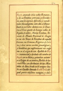 Carta de Brasão de Antônio Baylo, Oseñalde, Perez y Tomás, Cavaleiro da Casa Real Espanhola 79