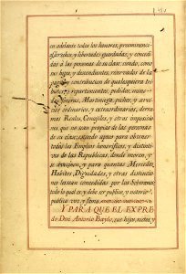 Carta de Brasão de Antônio Baylo, Oseñalde, Perez y Tomás, Cavaleiro da Casa Real Espanhola 05