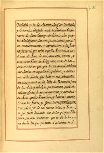 Carta de Brasão de Antônio Baylo, Oseñalde, Perez y Tomás, Cavaleiro da Casa Real Espanhola 34