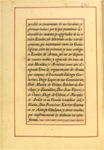 Carta de Brasão de Antônio Baylo, Oseñalde, Perez y Tomás, Cavaleiro da Casa Real Espanhola 17