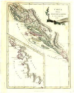 Carta della Dalmazia, Albania e Levante