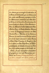 Carta de Brasão de Antônio Baylo, Oseñalde, Perez y Tomás, Cavaleiro da Casa Real Espanhola 54