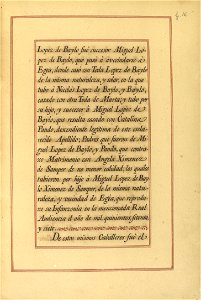 Carta de Brasão de Antônio Baylo, Oseñalde, Perez y Tomás, Cavaleiro da Casa Real Espanhola 66