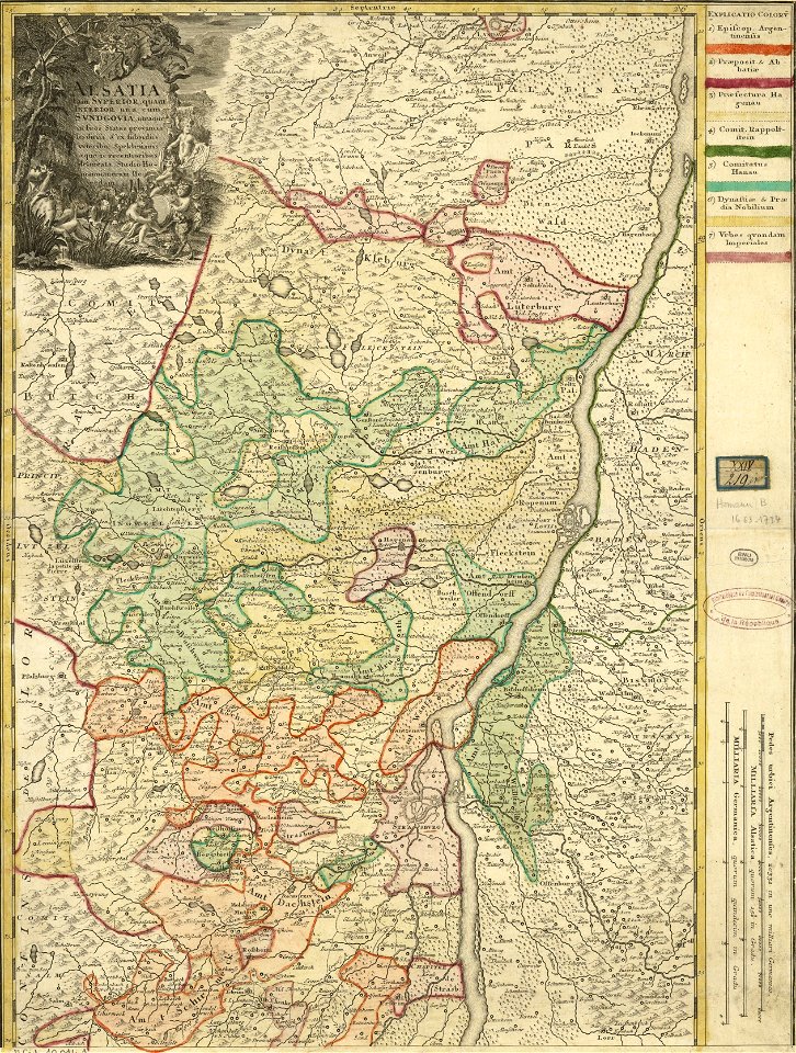 Carte Alsatia inferior