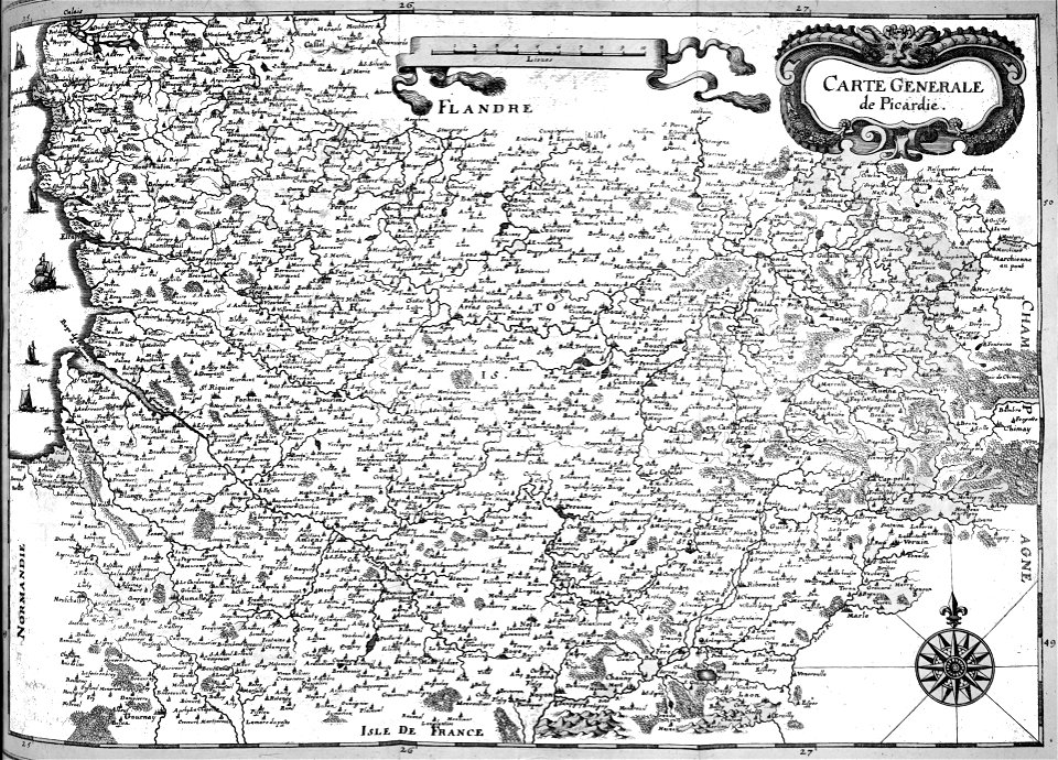 Carte de Flandre 14353