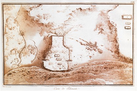 Carte de Selinunte - Houel Jean - 1782