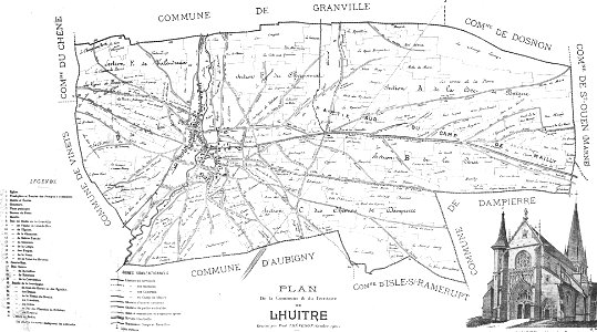 Carte de Lhuitre 06083