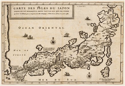 Carte des isles du Iapon, objectnr A 15880