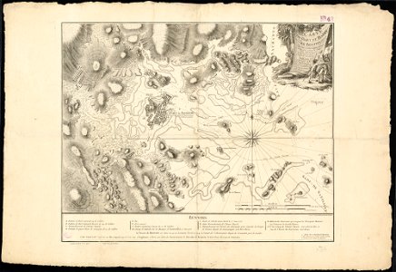 Carte du port et havre de Boston avec les côtes adjacentes, dans laquel on a tracée les camps et les retranchemens occupé, tant par les Anglois que par les Américains (20729519472)