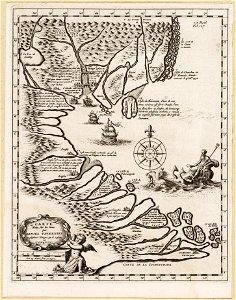 Carte faite sur les lieux par Daniel Tavernier en plusieurs voiages qu´il a fait au Tonquin, objectnr A 19948