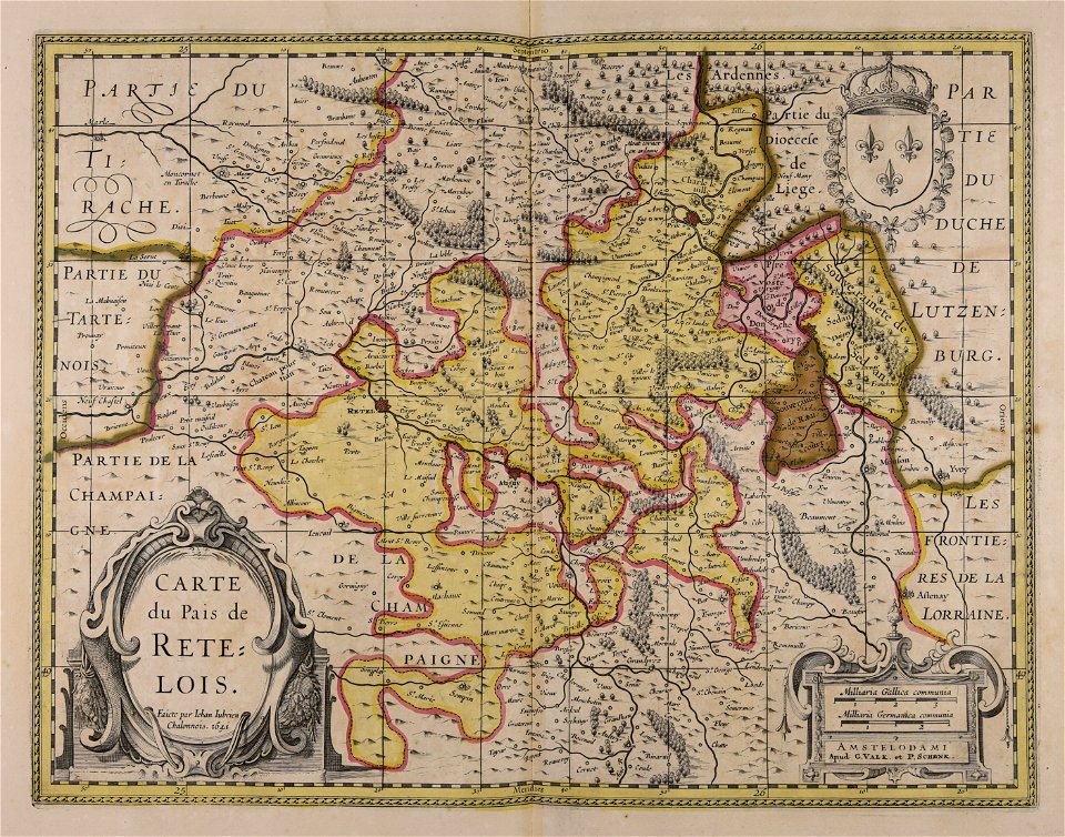 Carte du pais de Retelois - CBT 5878965