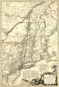 Carte du théatre de la guerre entre les Anglais et les Américains- LOC 73691880