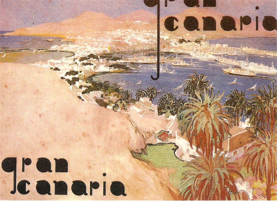 Cartel para el Centro de Iniciativas y Turismo de Gran Canaria