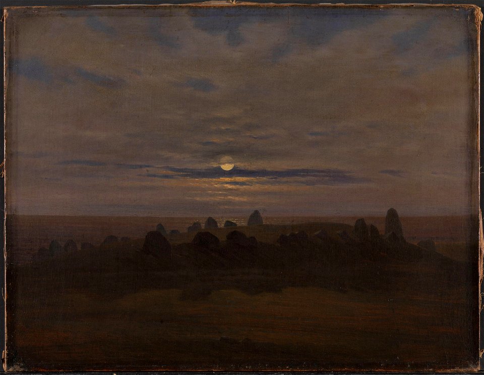 Carl Gustav Carus - Stone Age Mound - NG.M.00388 - National Museum of Art, Architecture and Design