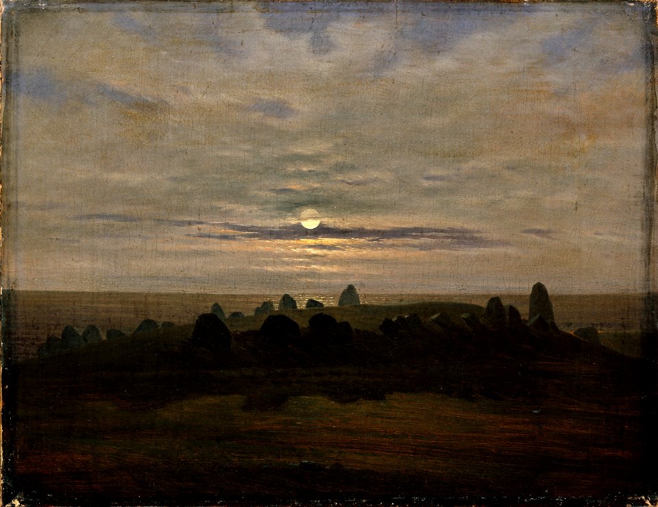 Carl Gustav Carus - Stone Age Mound - Google Art Project