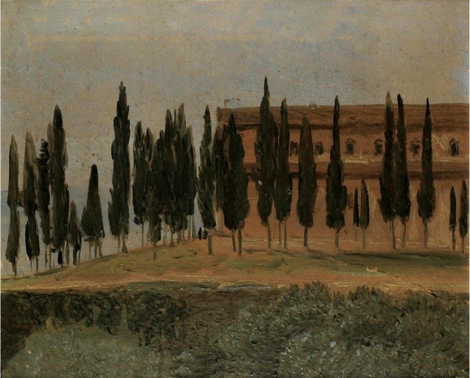 Carl Gustav Carus - Kloster Monte Oliveto bei Florenz