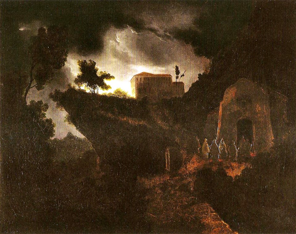 Carl Gustav Carus - Heimkehr der Mönche
