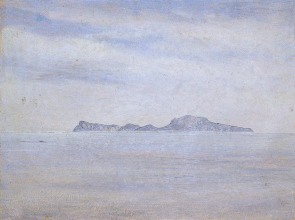 Carl Gustav Carus - Insel im Meer