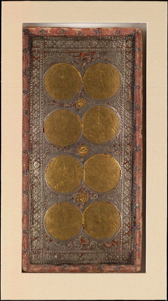 Cary-Yale Tarot deck - Eight of Coins